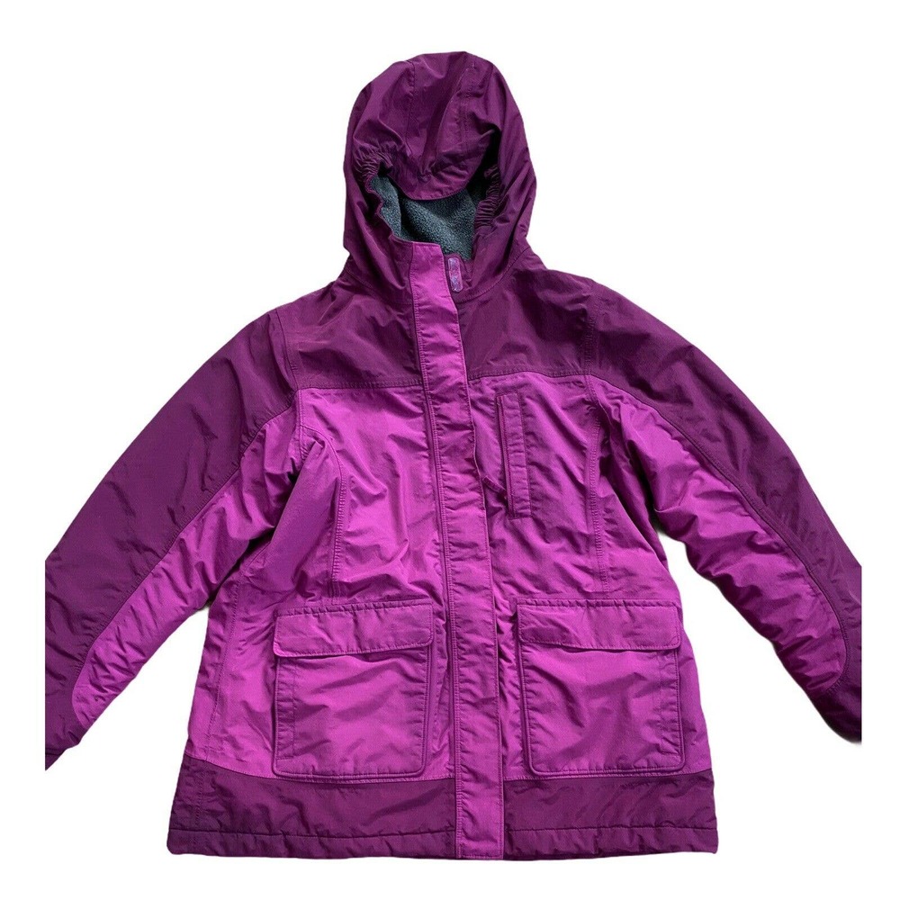 Girls Lands End Squall Jacket 3-in-1 Size XL 16